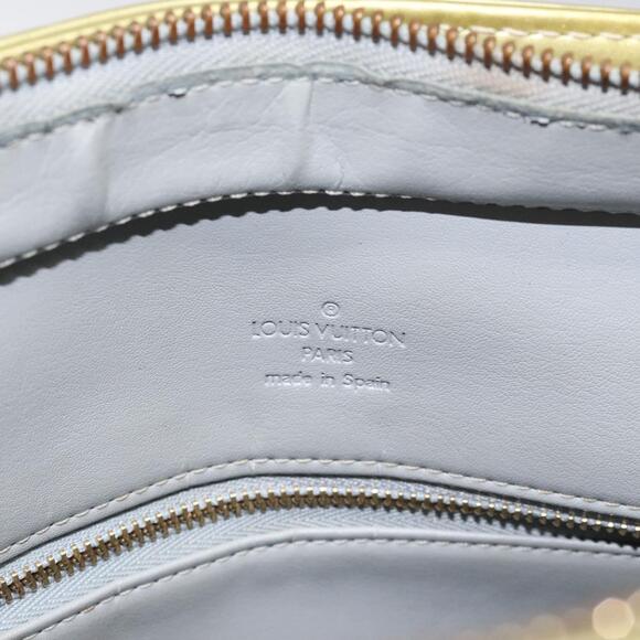 LOUIS VUITTON Monogram Vernis Houston Hand Bag Gris M91053 - Picture 10 of 16